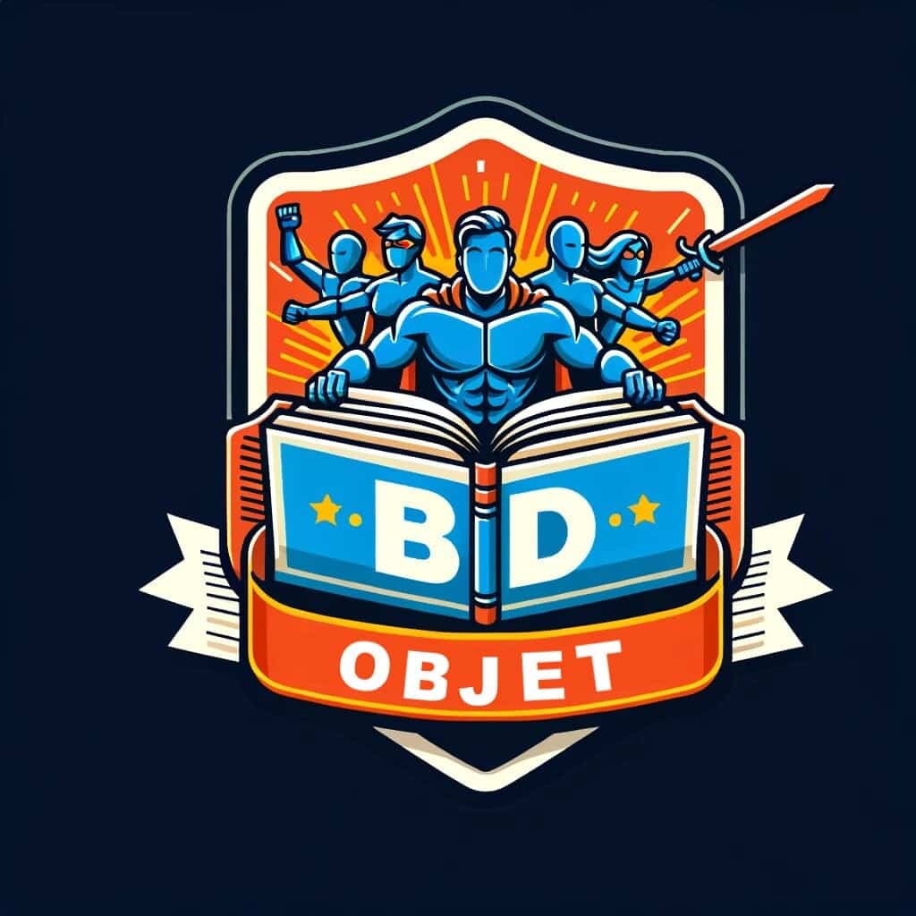 Nouveau logo de BD-Objet, site de vente de figurines