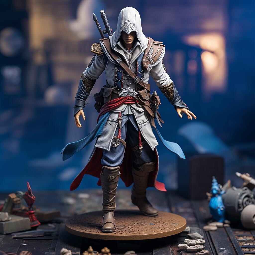 Figurine d'assassin's creed