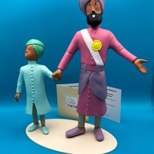 Statuette Maharadjah et son fils du Musée Imaginaire de Tintin