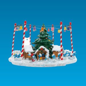 Figurine Pixi : Le Marché de Noël des Schtroumpfs