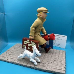 Figurine en résine Tintin – Ils arrivent!